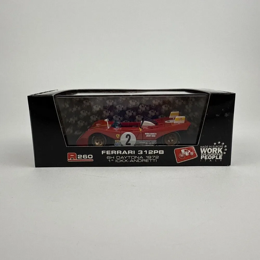Brumm 1:43 R260 Ferrari 312PB 6H Daytona (1972) Red #2